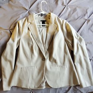 NWOT Lane Bryant Jacket/Blazer Sz 14 Medium Beige